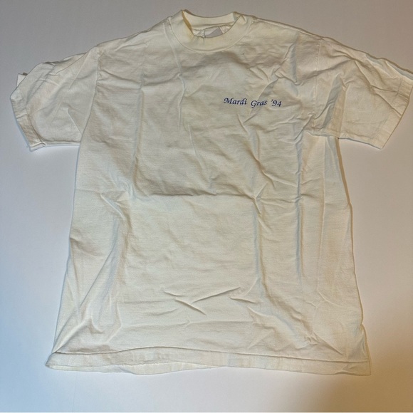 Vintage Ron Jon Mardi Gras 1994 T Shirt USA Made - Picture 1 of 5